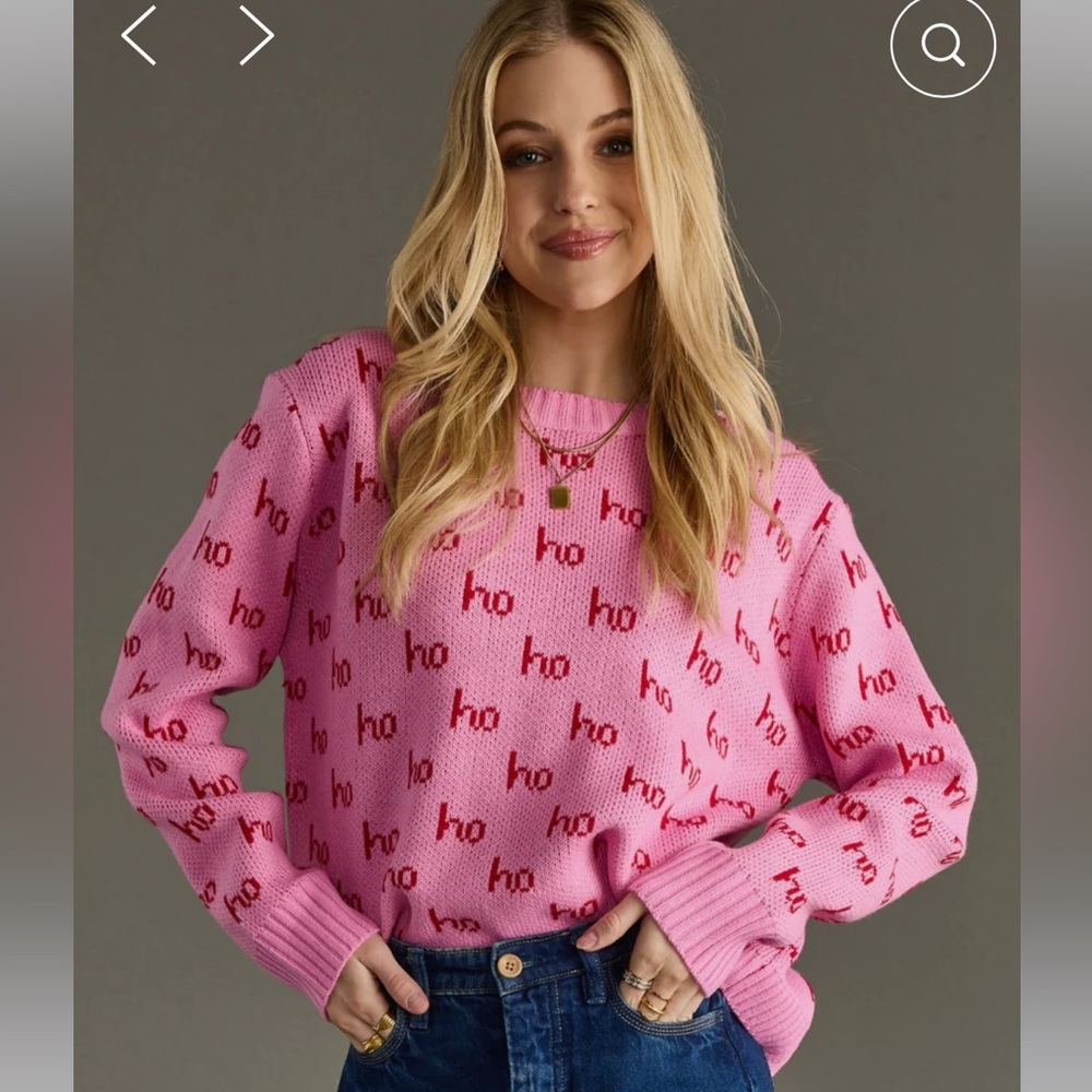 Panache ho ho ho Christmas sweater.